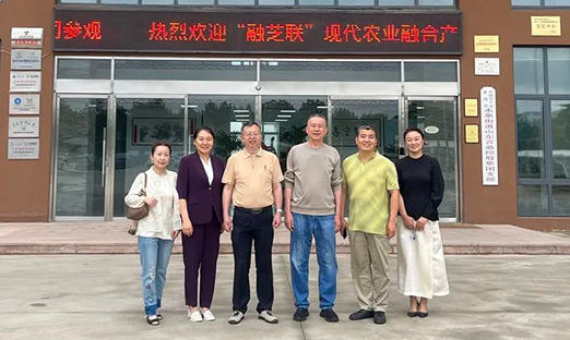 “融芝联”现代农业融合产业园董事长谢宁一行莅临集团参观洽谈，同谋神农架植物胚性干细胞板块合作